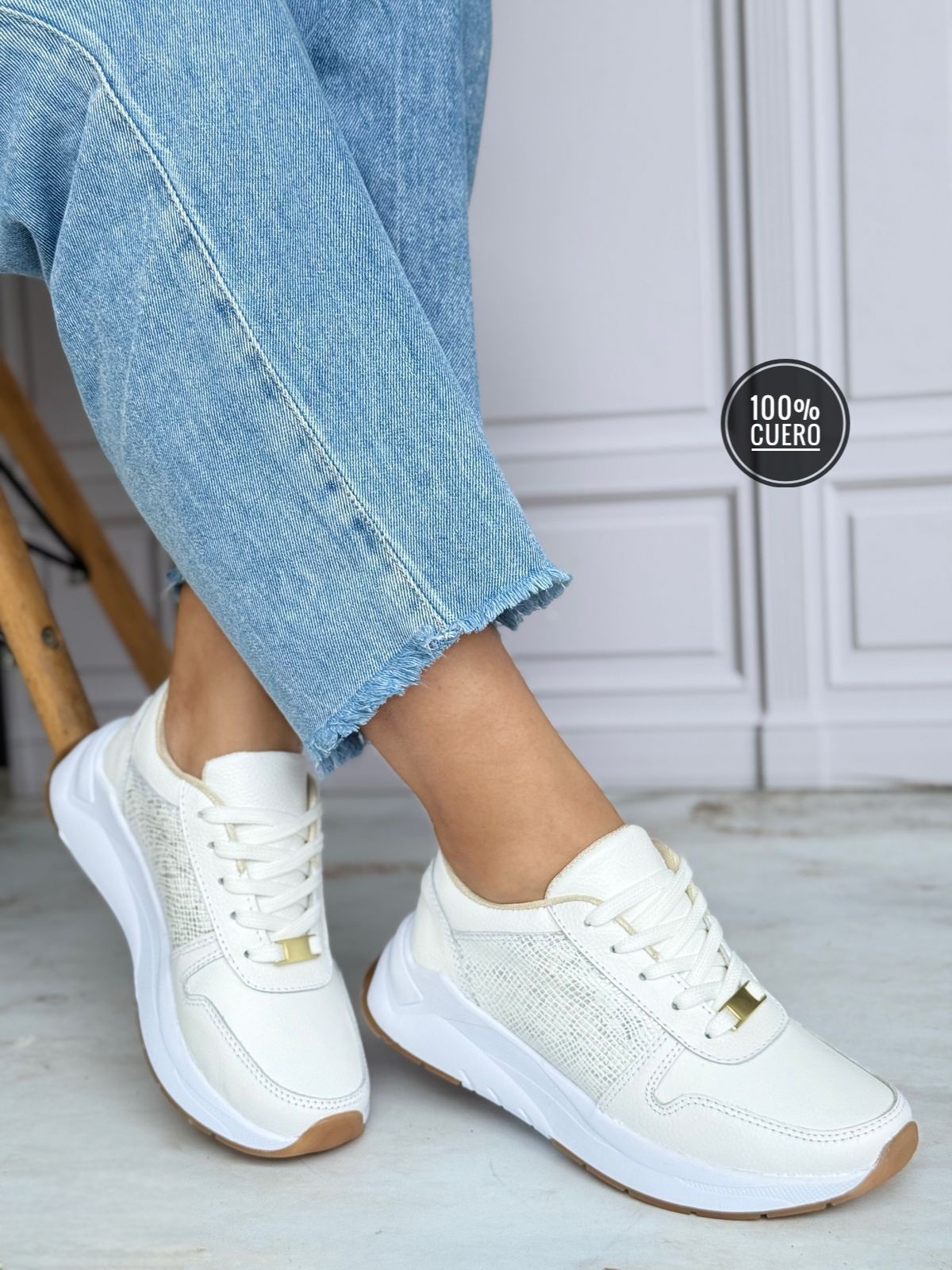 TENIS PIN BLANCOS (1) TENIS PIN - Imagen 1