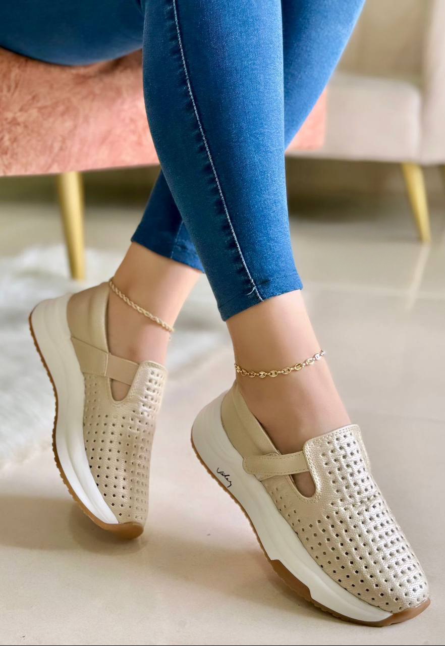 TENIS PLATAFORMA BLANCO (1) TENIS PLATAFORMA - Imagen 1