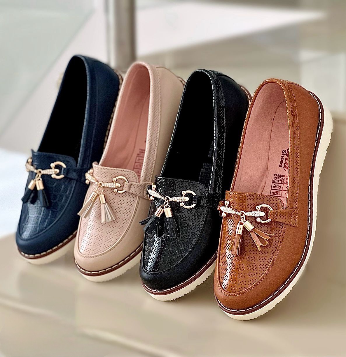 zapato de meter todos Zapato de meter beige - Imagen 1