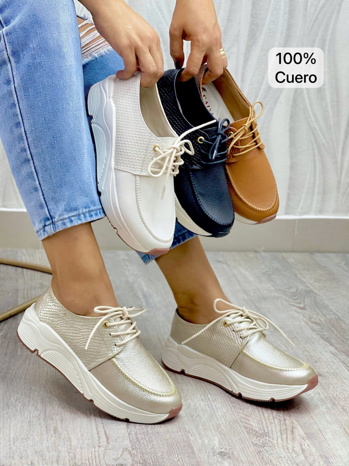 TENIS ESTILO ZAPATO TODOS (1) TENIS ESTILO ZAPATO - Imagen 1