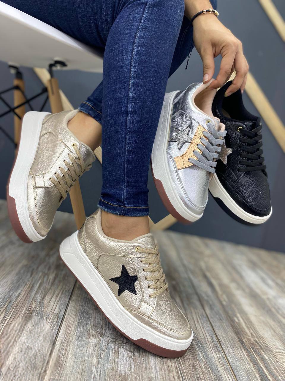 tenis super estrella todos (1) TENIS SUPER ESTRELLA - Imagen 1